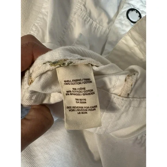 Free People Snap Down Trench Coat Womens 4 Cream White Overcoat - Picture 14 of 14